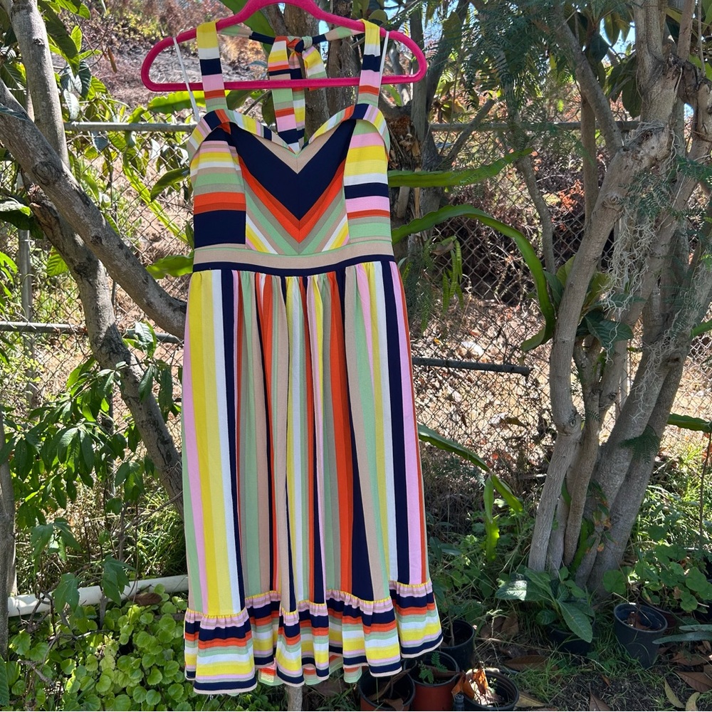 🛍SALE🛍 Modcloth Multicolor Striped Dress